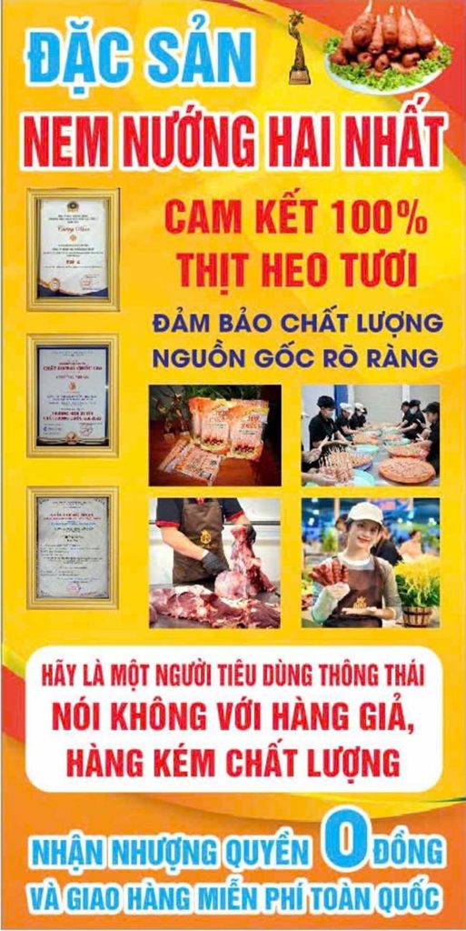 Thực Phẩm Hai Nhất Lạp Xưởng Nướng đá Và Nem Nướng (5)